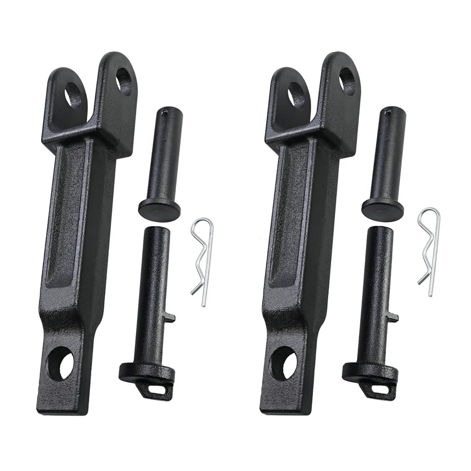 2* A20-6014 Single Tow Hook W/Pull Pin&Frame Pin For Kenworth For Peterbilt - Image 2 of 4