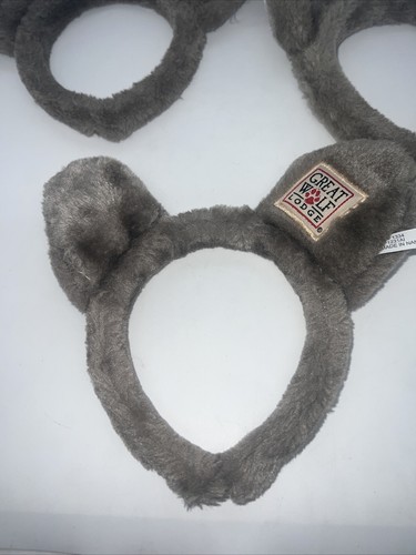 Lot of 3 Great Wolf Lodge Headband Wolf Ears Plush Furry Halloween Dress Up YA2 - Picture 5 of 10