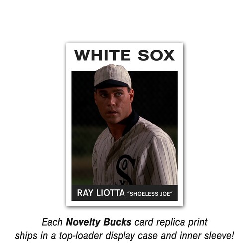 Tarjeta de béisbol Field of Dreams Ray Liotta ""Shoeless Joe"" ACEO novedad arte - Imagen 2 de 4
