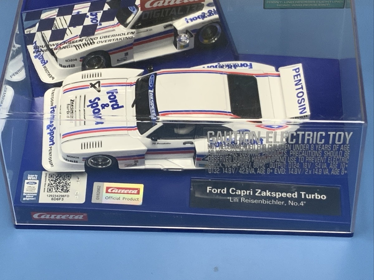 【新品】カレラ Ford Capri Zakspeed Turbo CARRERA Ford Capri Zakspeed Turbo Digital Racing 1/32 Slot