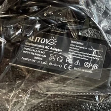 Alitov AC Power Supply Adapter 19v 3.42a LG Fujitsu Toshiba LCD Monitor Adapter