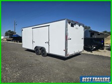 2025 EZ Hauler Alcom 8.5 X 20 Carhauler Elite Escape Door New XLT Pro Enclosed