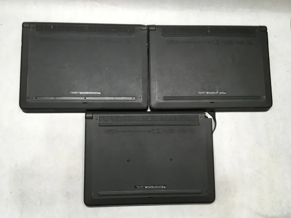 Dell Chromebook 3120 Lot of 5 Celeron Bad Screens/Batteries All Boot- FT - Image 4 of 4