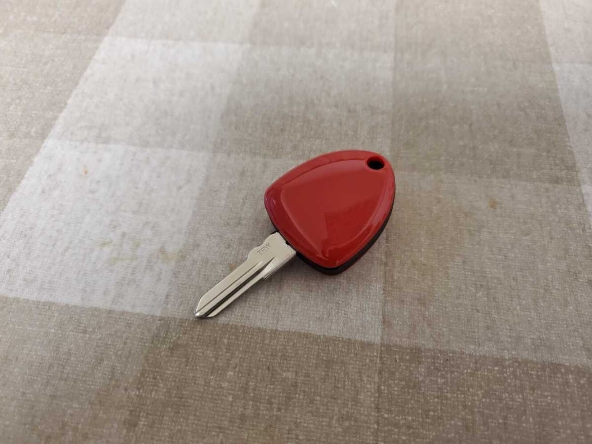 フェラーリ エンブレム付 スペアキー ブランクキー F430/360等 458風 Ferrari フェラーリタイプブランクキー(OEM) for 360/430 1