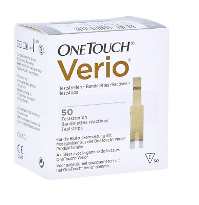 OneTouch Verio Blutzuckerteststreifen 50 Stück