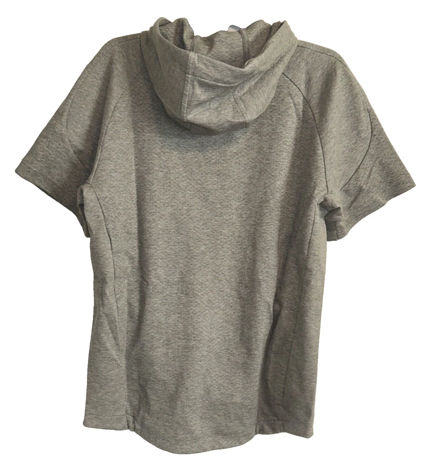 Top con capucha Puma Eurostripe Lite para hombre, gris, grande Foto 2 de 4