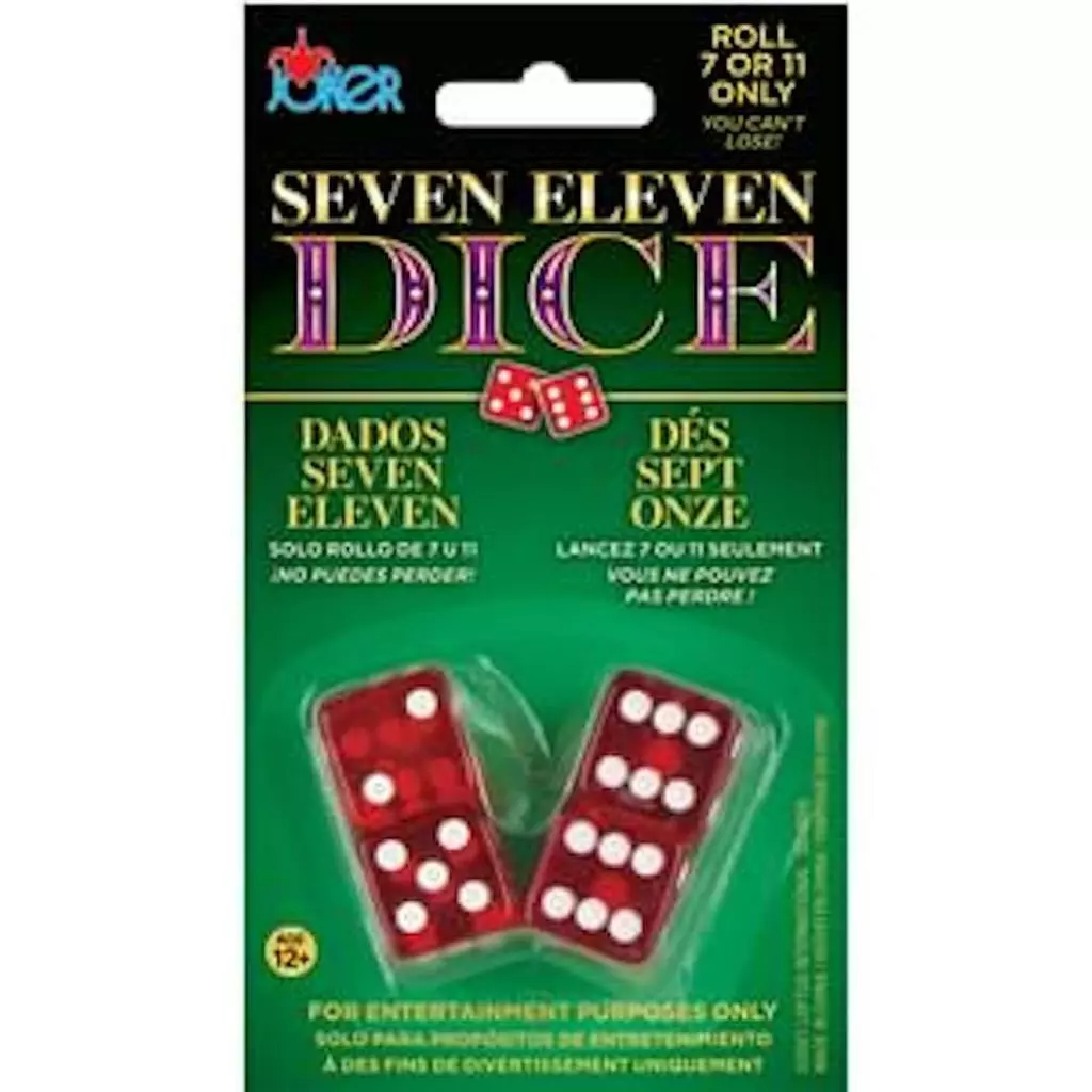 2 SETS OF MAGIC TRICK DICE casino ROLLING die 7-11 everytime loaded game NEW