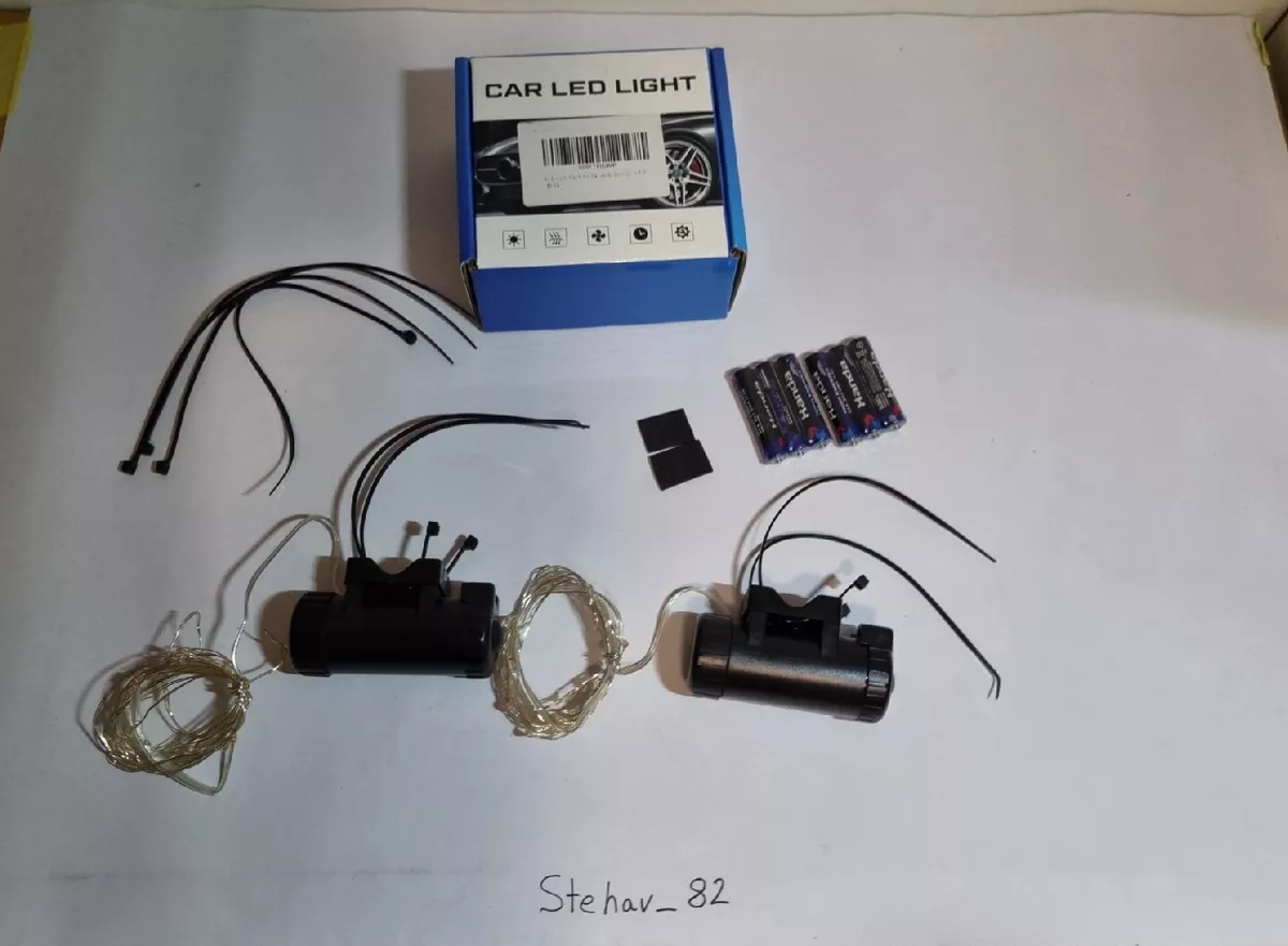 Car led lights battery powered online