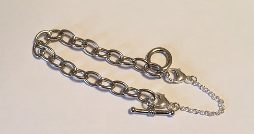 925 Sterling Silver Safety Chain to Fit 