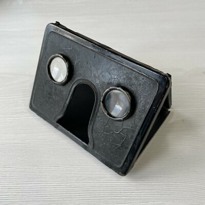 Vintage Klapp Taschen Stereoskop - 3D Foto Stereo Betrachter