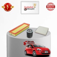 Wartungsset 3 Filter Fiat Grande Punto 1.4 55KW 75PS Ab 2006