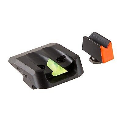 Delta 1 Sights for Glock Pistols, with photo-luminescent Rear and Front Sight