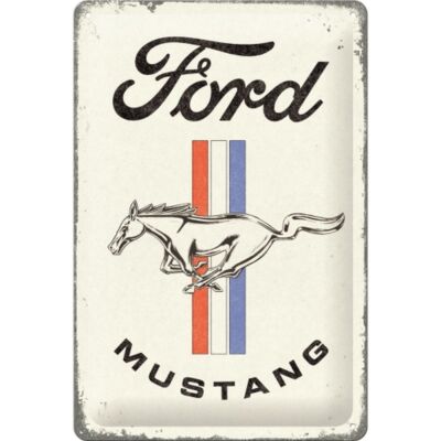 Nostalgic-Art - Retro Garagen Blechschild Metallschild 20x30cm - Ford Mustang