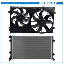 Fit for 2013 Volkswagen Beetle 2.5L Brand New Cooling Fan & Radiator Kit
