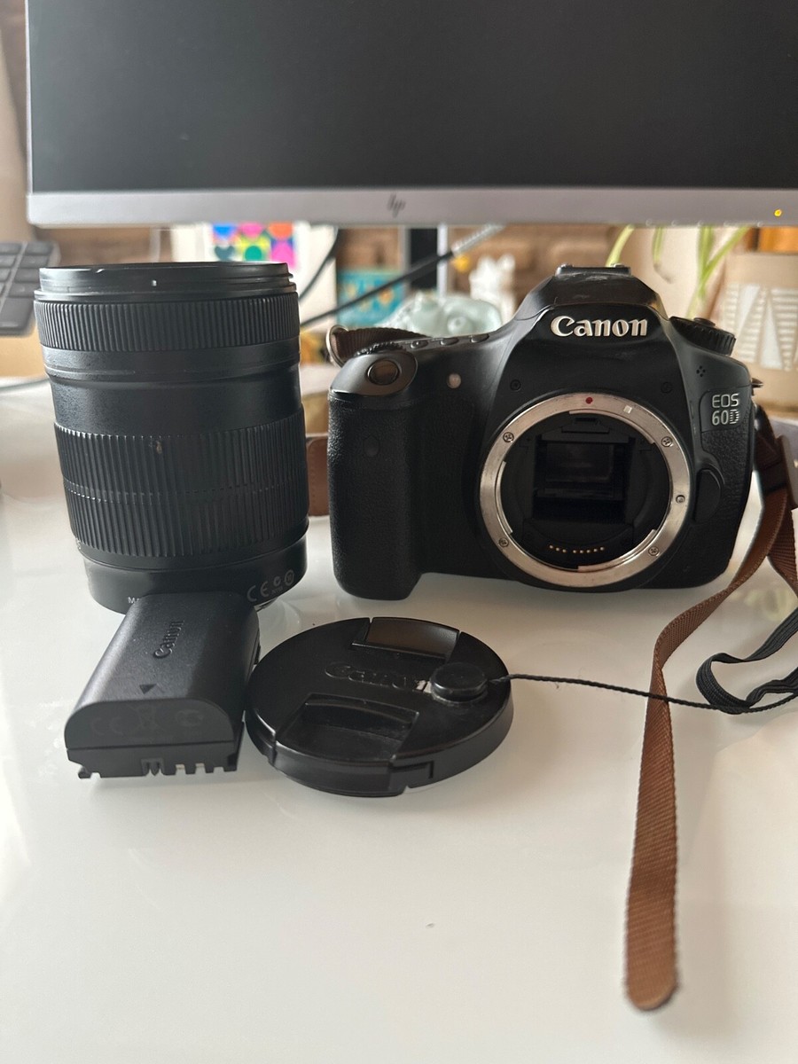 Canon EOS 60D 18.0MP Digital SLR Camera - Black (Kit w/ EF-S IS 18