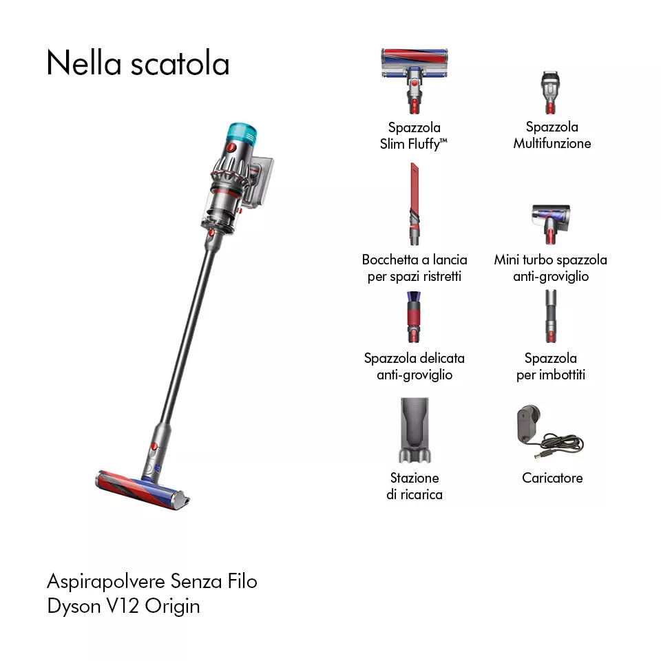 Aspirapolvere Senza Filo Dyson V12 Originᵀᴹ | Nuovo - Immagine 3 di 4