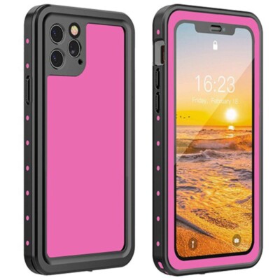 For iPhone 11 Pro Durable Shock/Dirt/Snow/Waterproof Case Cover PINK