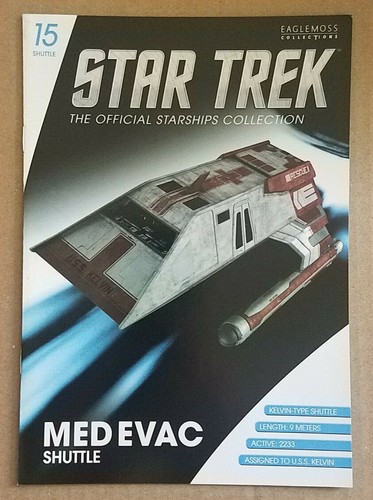Star Trek Eaglemoss Collectible Starship Shuttle Shuttlecraft Your Choice - Picture 47 of 75
