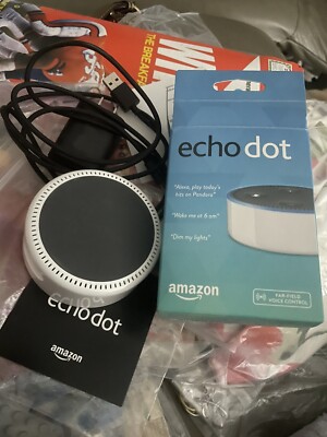 Amazon Echo Dot (2nd Generation) Smart Assistant - White.