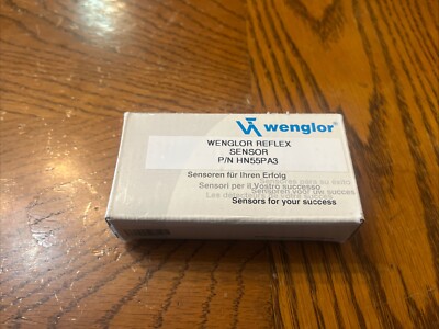 Wenglor HN55PA3  Reflextaster  Reflex Sensor NEW Qty-1 Free Same Day Shipping!