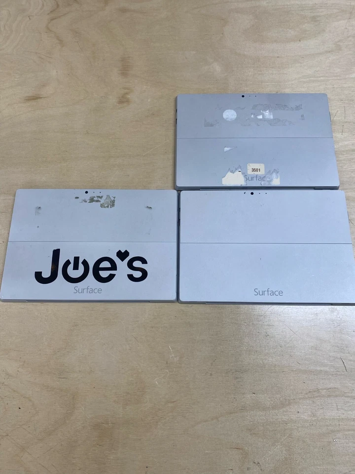 Para Piezas O Reparación x3 LOTE Microsoft Surface Pro 3 Modelo 1631 ASIS - Imagen 4 de 4
