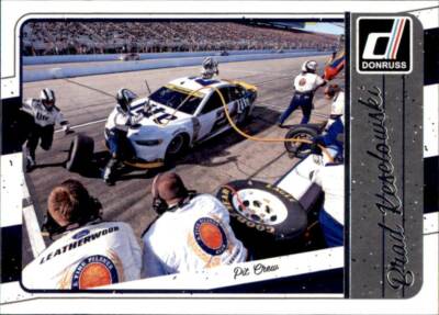 2017 Panini Donruss NASCAR Racing Base Pit Crew #98 Brad Keselowski