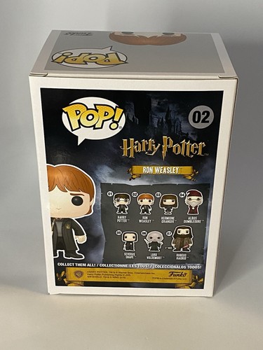 Funko Pop Ron Weasley #02 Harry Potter firmado Por Rupert Grint con COA - Imagen 5 de 9