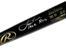 TOM TRESH AUTOGRAPHED BAT (NEW YORK YANKEES) - Spring Training Used Bat!