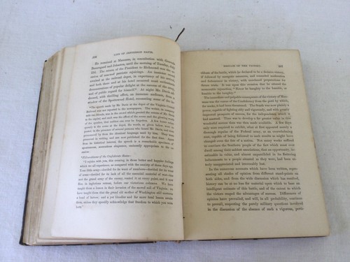 Antique 1868 The Life of Jefferson Davis by Frank H Alfriend, 1st Edition - Picture 4 of 13