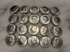20 Kennedy 1968 D Half Dollars 40% Silver Very Good Condition # 8