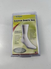Medicool’s European Diabetic Sock Size XL White Made In The USA New