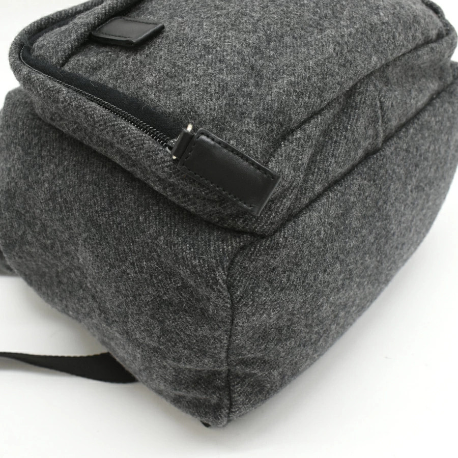 Prada Wool Backpack Mini Rucksack Gray Unisex Ver… - image 6
