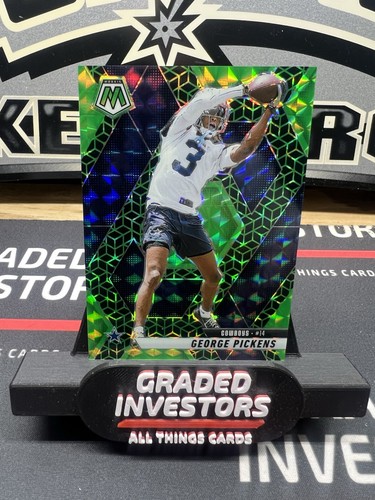 George Pickens [Green Spectris] #109 2025 Panini Mosaic card