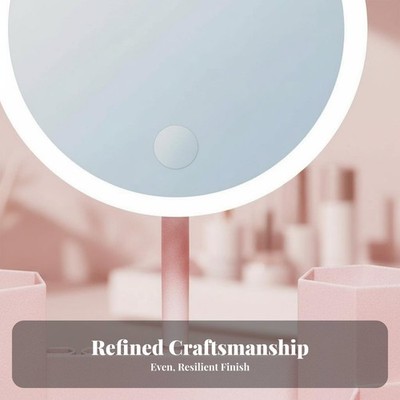Beleuchtete Waschtischbox Eingebaut Beleuchtet Licht Kosmetik Organizer Große Kapazität