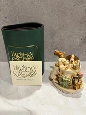 Harmony Kingdom Figurine - Swap 'n Sell (1999) SIGNED with original box