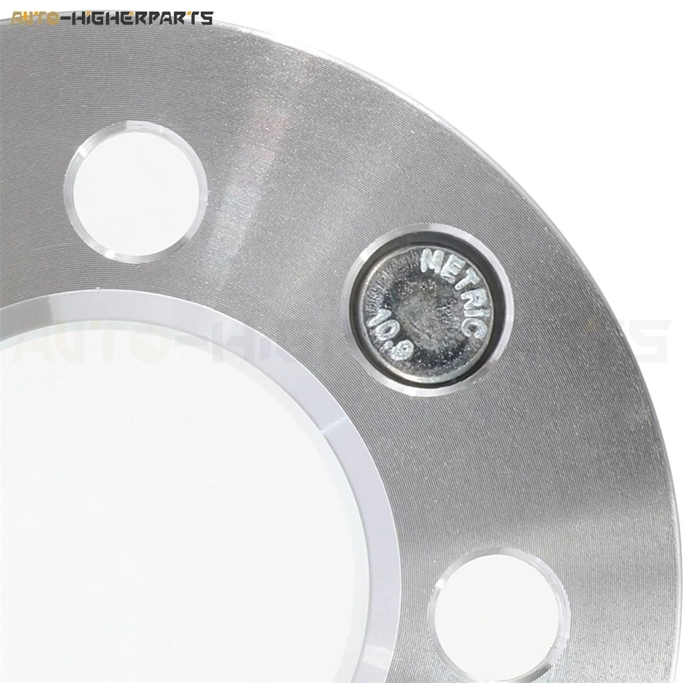 4X Espaciadores de rueda plateados 4x100 a 4x108 12x1.5 tacos 1" de grosor para Chevrolet Aveo Foto 4 de 4