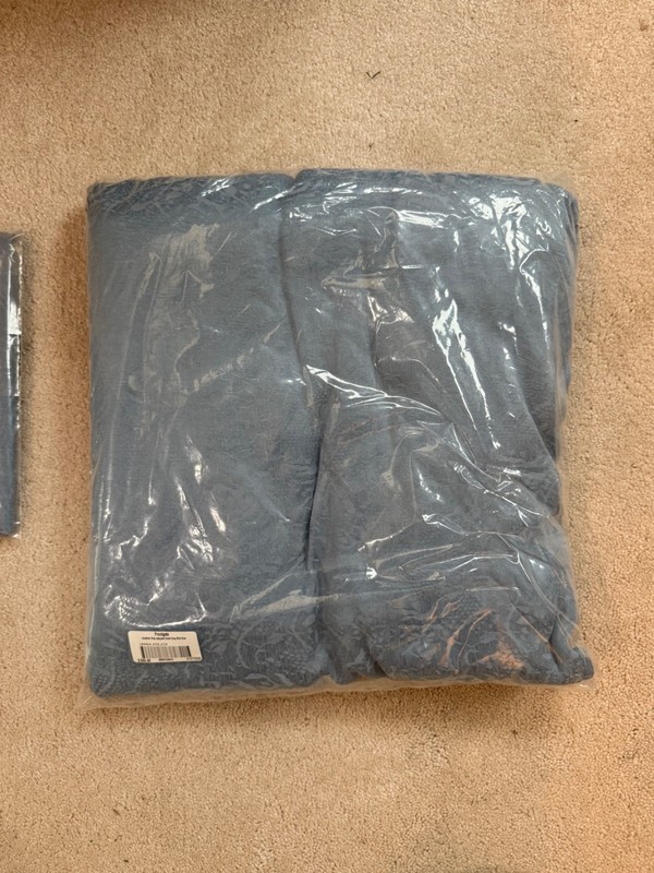 Frontgate Duvet Cover King Annalise Silky Jacquard Luxury BNWT