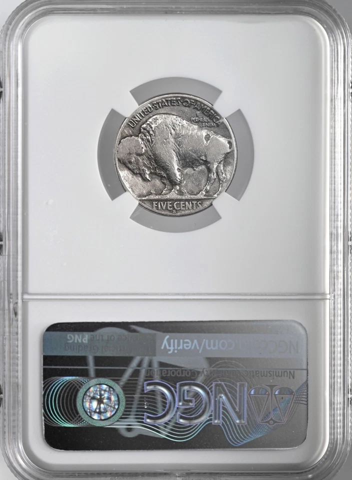 1924-S  5C BUFFALO NICKEL SAN FRANCISCO  NGC VG DETAILS "CLEANED"  #8404748-004 - Image 4 of 4