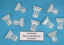 (Pack of 10) Front Bumper Cover Spoiler Retainer Clips for Toyota 76853-10010