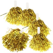 12 Pcs Sport Accessories Cheer Cheerleader Pompons Cheerleading Pompoms