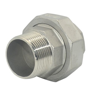 Stainless Steel M/F Union 1-1/4'' 1.25'' NPT Pipe Split Coupling Male Female SS304