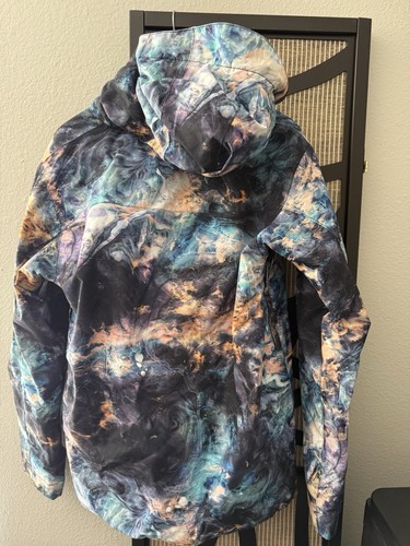 Men's QUIKSILVER Mission Printed Insulated Jacket SPACE BLACK/MULTICOLOR - Picture 9 of 14