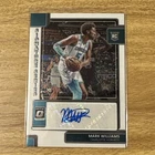Mark Williams Rookie #SS-MKW 2022-23 Donruss Optic Signature Series Silver Auto