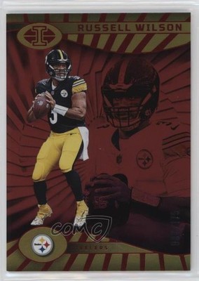 2024 Panini Illusions Trophy Collection Red 117/175 Russell Wilson #74 10no