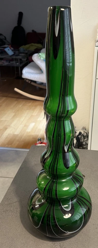 Grüne Glas Bong - Bild 2 von 2