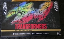 Transformers Age of the Primes G2 Dinobot Swoop and G2 Dinobot Sludge Hasbro