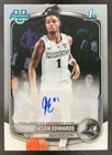 Jason Edwards 2025-26 Bowman Chrome Auto 1st Prospect Friars