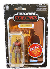 Star Wars The Mandalorian Retro     The Armorer 3.75  Figure     2022 MOC Kenner