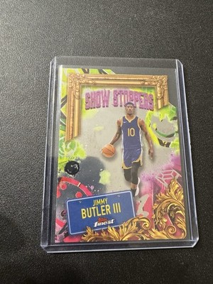 JIMMY BUTLER III Refractor Show Stoppers 2024-25 Topps Finest Basketball S9