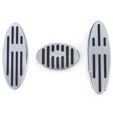 Alu Pedal Set + Fußstütze für Mini One Cooper R55 R56 R57 R58 R59 R60 Automatik